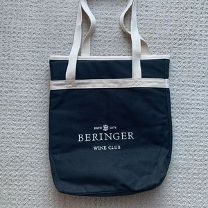 Beringer Wine Club 3 wine bottle cooler tote